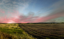 Abendlandschaft. / ***