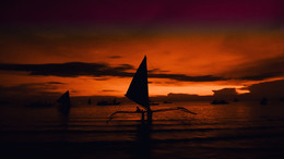Purple sunset / ***