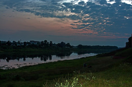 Abendlandschaft. / ***