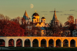 it was the evening / ***