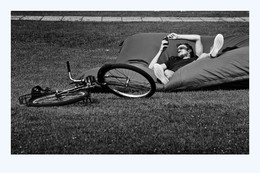 it was the evening / ***