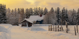 Sonnenuntergang im Winter / ***