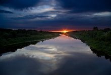 Evening over the Dvina / ....