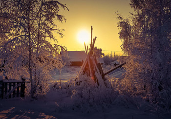 Winter Sunset / ***