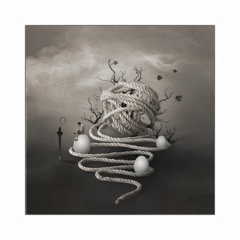 Warten auf Sturm / Digital art