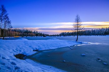 Winterabend. / ***