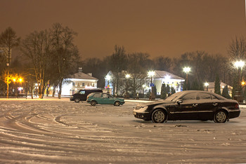 Winter city. / ***