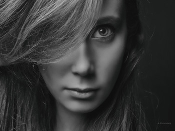 Studio portrait A. Krivitsky. / Studio portrait A. Krivitsky.