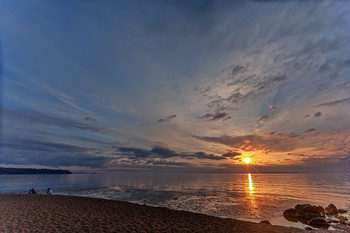 During sunset / ***
