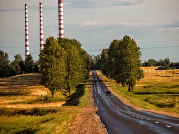 Der Weg in die Stadt / ***