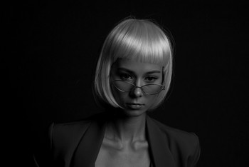 Schwarzweiss-Portrait / ***