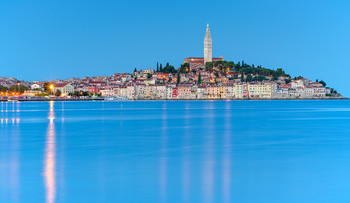 blaue Stunde in Rovinj / blaue Stunde in Rovinj