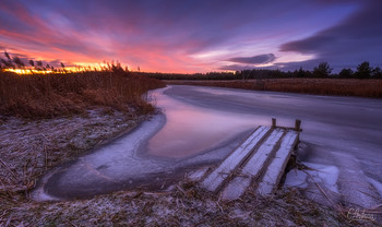 Frozen river / 2018