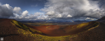 Raudhaskal ground / Some volcano