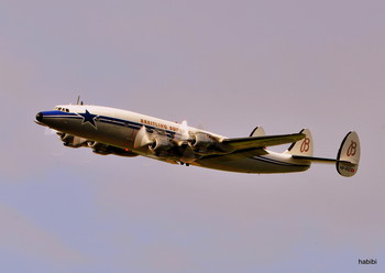 HB-RSC / Die Königin der Lüfte Breitlings Super Constellation, das war ein Genuss sie in der Luft zur erleben Air Force Days in Florennes/Belgium.