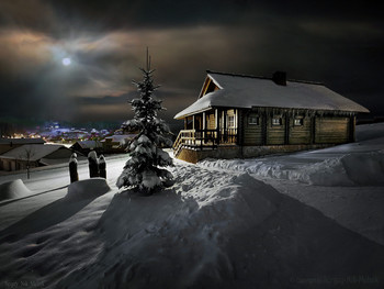 Hütte ohne Hähnchenschenkel / ***