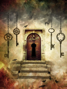 Keys up / A surreal type composition. There's quite a lot in this image. I hope you get something from it. Unlimit your imagination.