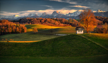 Maria Kapelle / Kanton Fribourg, Schweiz