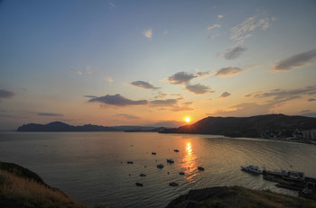 warm summer evening ... / ***