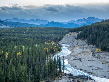Storm Across the Valley / A moody day on Alberta's foothills