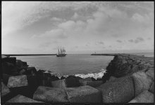 Harbor (version # 2). Scheveningen. Holland / ***