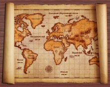 pirate map / ***