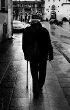 on his way / by the way