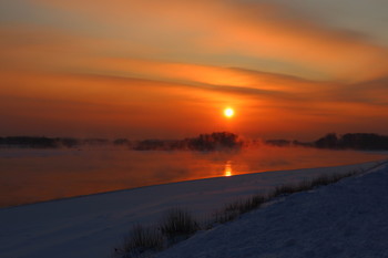 Frosty sunset / ***