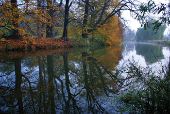 A Dream of Autumn / Wasserspiegelungen im Herbst sind immer wieder schön anzusehen, die Farben beflügeln unsere Seele mit Ruhe