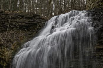 Upper Part of Falls / This is the upper part of Tiffany falls in Hamilton