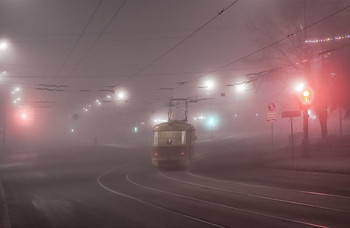 Unterwegs in den Nebel ... / ***