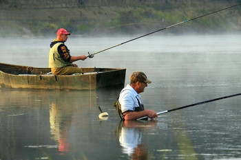 Warten auf einen Biss. / ***