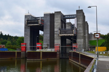 Schiffshebewerk / Das Schiffshebewerk in Lüneburg / Niedersachsen.