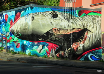 Shark :) / Der Künstler war sehr gut drauf!!!!!