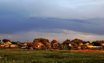 at sunset / ***