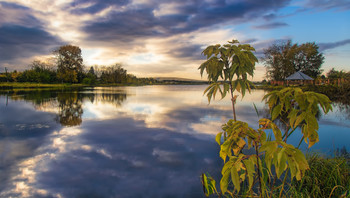 Evening lake / ***