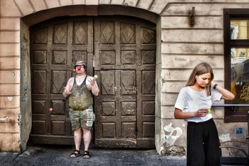 &nbsp; / The Vilnius street juggler