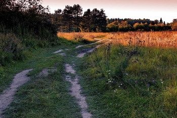 Frühlingsabend. / ***