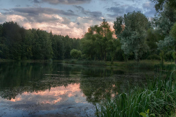 At sunset / ***
