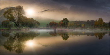  / Morgens an einen kleinen Teich in der Steiermark