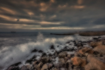 Abendstimmung am Meer / ***