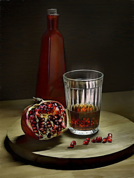 Pomegranate juice / ***