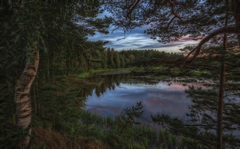 Abendlandschaft / ***