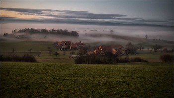 Bauernsiedlung / Am Abend
