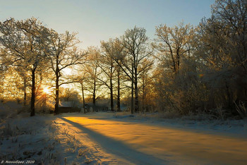 Bei Sonnenuntergang / ...