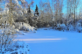 Winter evening ... / ***