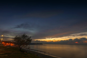 Abendstimmung am Meer / ***
