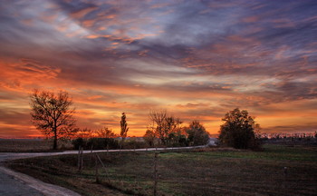 Frühlingsabend. / ***
