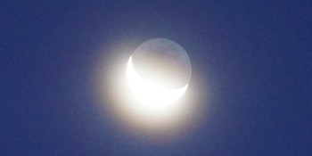Der Mond in der Morgendämmerung / ***