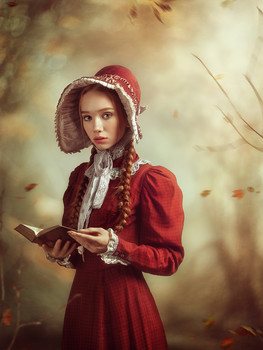 The young lady. / ***